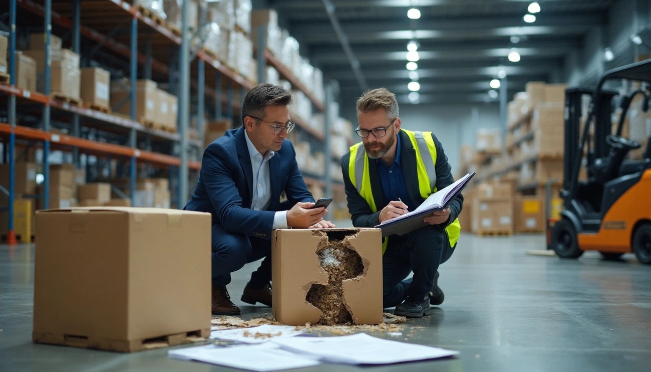Comment déclarer un sinistre lié à une assurance marchandise ?